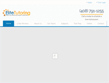 Tablet Screenshot of elitehometutoring.com